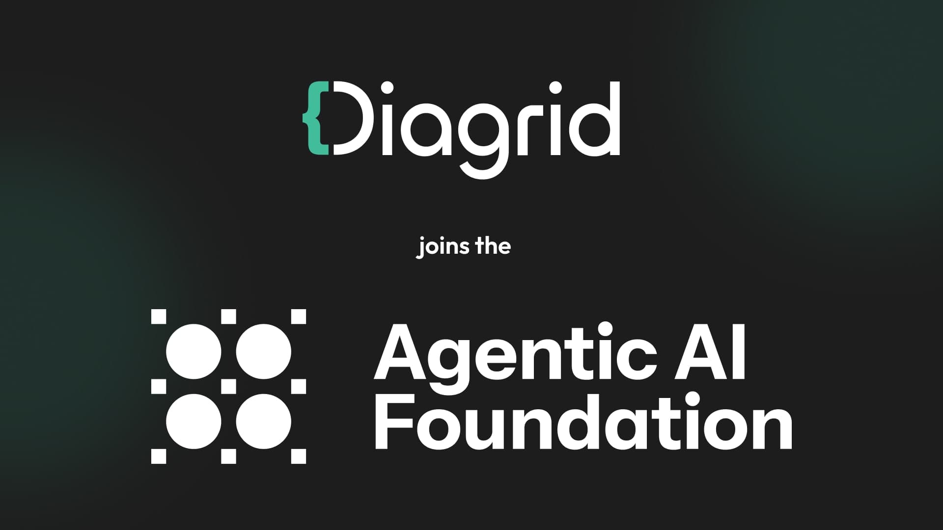 Diagrid Joins the Agentic AI Foundation as a Gold Member